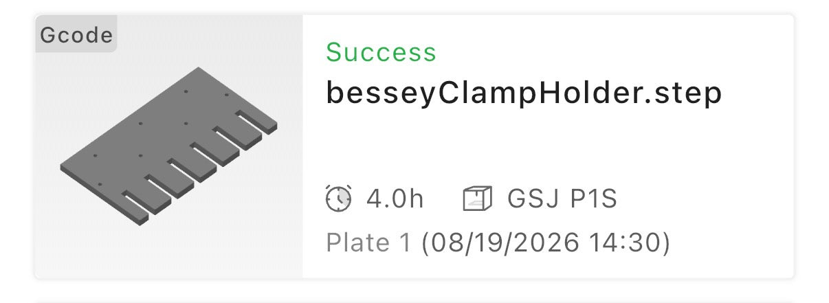 Bessey Clamp Holder